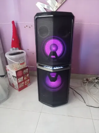 Equipo de Sonido LG 600W Negro