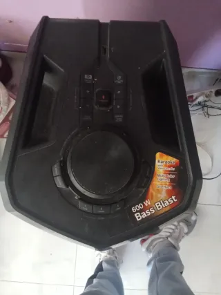 Equipo de Sonido LG 600W Negro