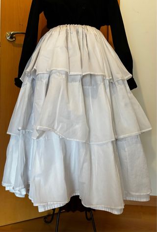Ahuecador/Cancán/Enagua Blanco