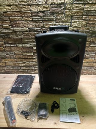 Altavoz Bluetooth Portátil Ibiza PORT12VHF-BT 700W