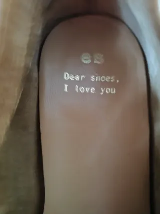 Mocasines de piel beige