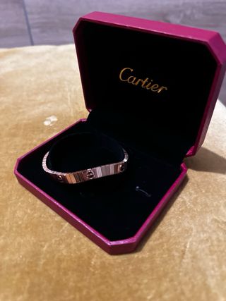 Pulsera Cartier Oro Rosa