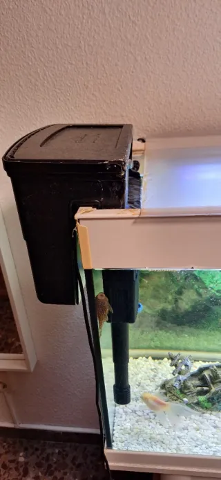 Acuario completo 140 litros con mueble