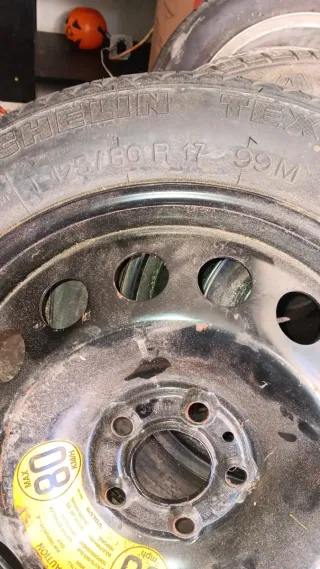 diferente tipo de neumáticos y medidas