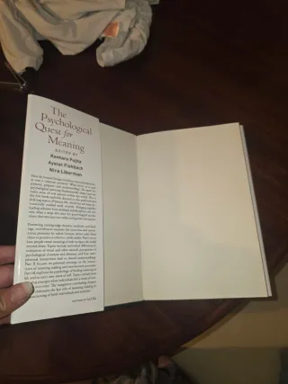 The Psychological Quest for Meaning