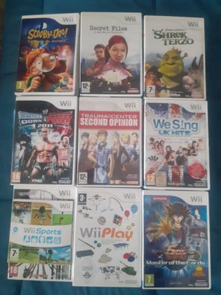 Lotto Stock di 45 videogiochi Nintendo Wii