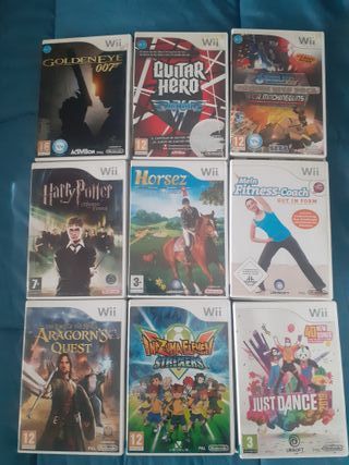 Lotto Stock di 45 videogiochi Nintendo Wii