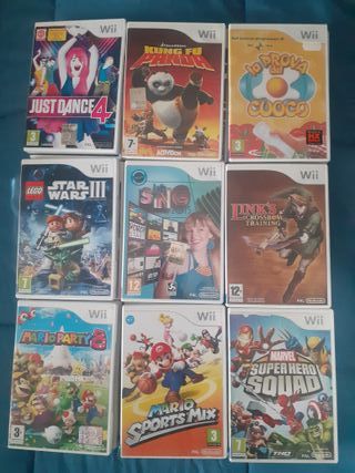 Lotto Stock di 45 videogiochi Nintendo Wii
