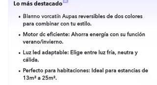 Ventilador de techo CREATE Negro