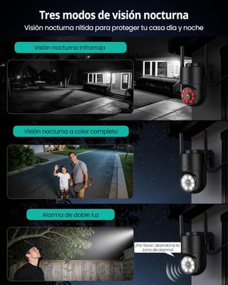 Cámara Vigilancia WiFi Exterior/Interior