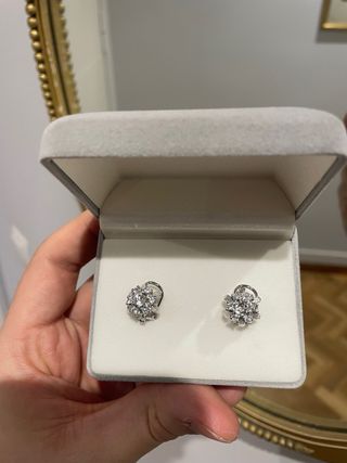 Pendientes vintage de plata