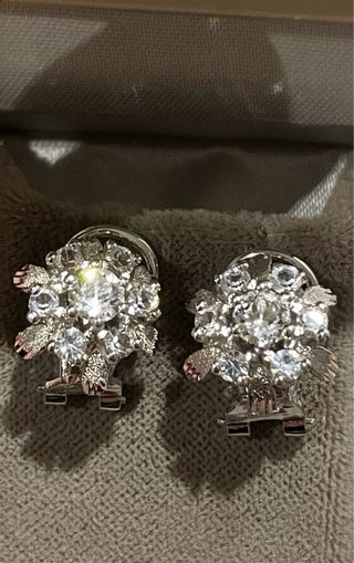 Pendientes vintage de plata