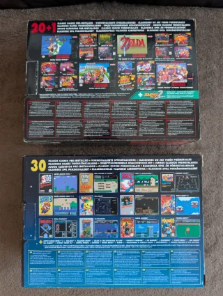 Nintendo Classic Mini y SNES Classic Mini