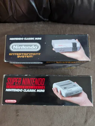 Nintendo Classic Mini y SNES Classic Mini