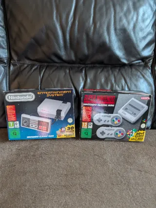 Nintendo Classic Mini y SNES Classic Mini