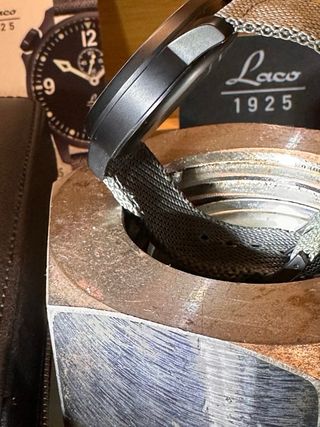 Reloj Laco Spirit of St. Louis Negro