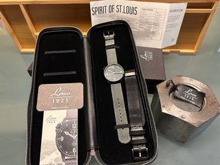 Reloj Laco Spirit of St. Louis Negro
