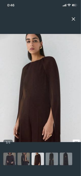 Mono Mango Zara Marrón con Capa busco