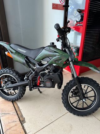 Moto Cross  gasolina 49cc de nuñosnde 4 años a 12a