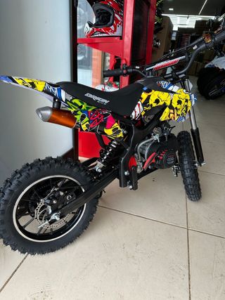Moto Cross  gasolina 49cc de nuñosnde 4 años a 12a