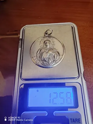 Cadena y Medalla Plata 25.70g