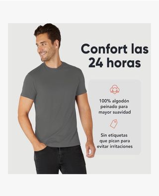 Lote 5 Camisetas Hombre Ajustadas sin marca