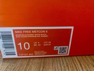 T44 Nike Metcon 6 Nuevas