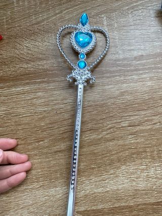 Disfraz Frozen Niña Talla 140 + Accesorios 8-9 a