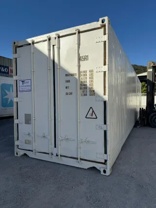 Contenedor Marítimo Frigorífico 40' Blanco