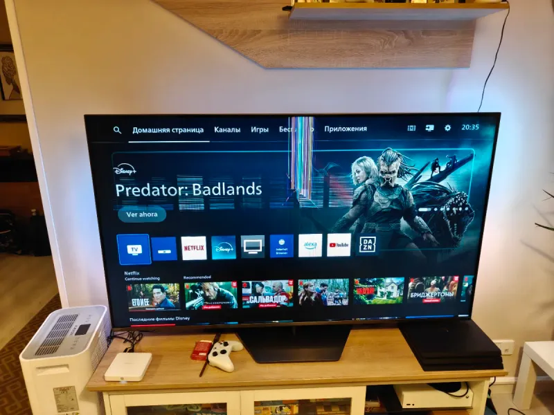 TV Philips 65PUS8919 para repuestos afbeelding 2