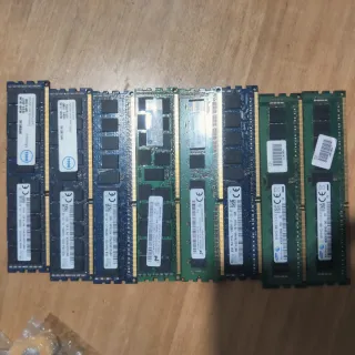 Lote Memorias RAM DDR3 Servidor 8GB 16GB