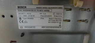 Módulo de mandos lavadora Bosch