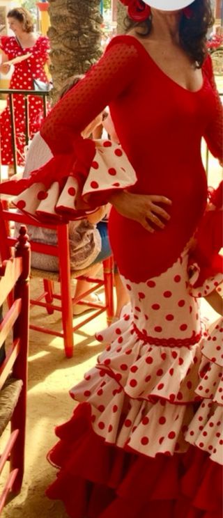 Traje de Flamenca Aires de Feria Talla 36