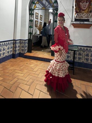 Traje de Flamenca Aires de Feria Talla 36