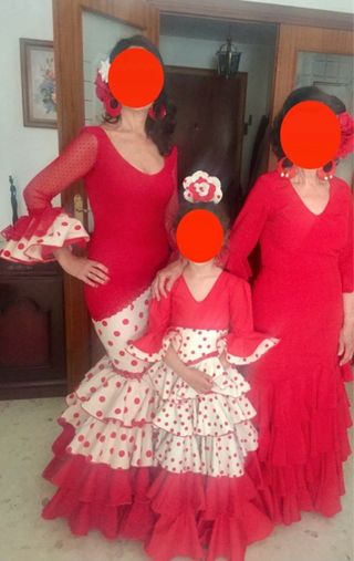 Traje de Flamenca Aires de Feria Talla 36