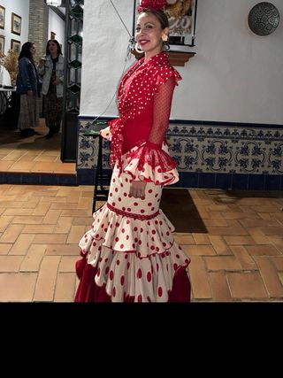 Traje de Flamenca Aires de Feria Talla 36