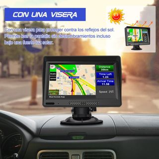 Navegador GPS 9" Mapas de Europa para Toda la Vida