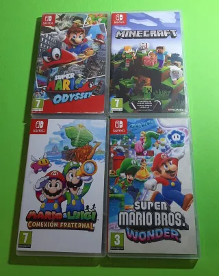 Pack 4 Juegos Nintendo Switch
