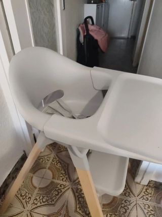 Trona plegable para viaje con bolsa