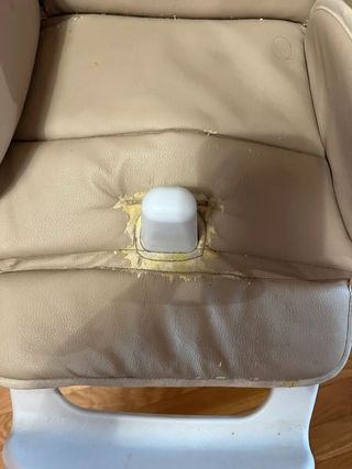 Trona bebé reclinable verde