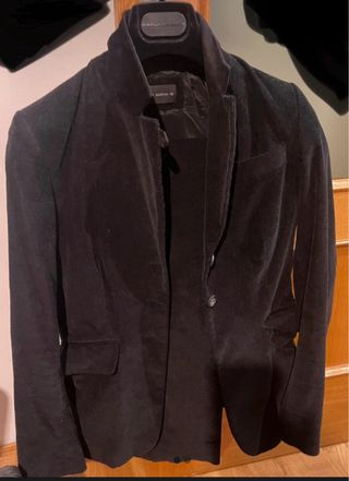 Traje Massimo Dutti Negro Talla M