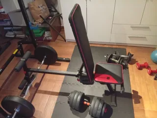 Banco de pesas Domyos