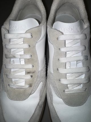 Sneakers Moschino Beige/Bianco