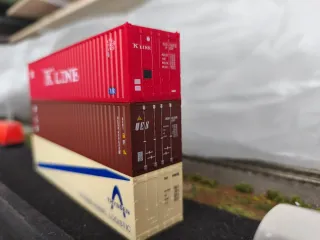 Contenedores H0 Fleischmann 40 pies