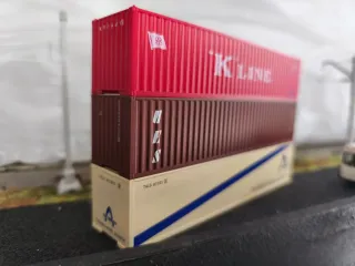 Contenedores H0 Fleischmann 40 pies