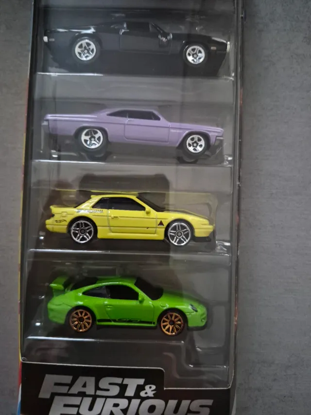 Pack 5 Coches Hot Wheels Fast & Furious