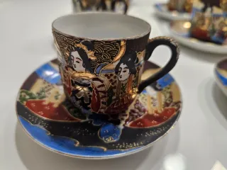 Juego de café chino porcelana