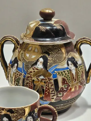 Juego de café chino porcelana