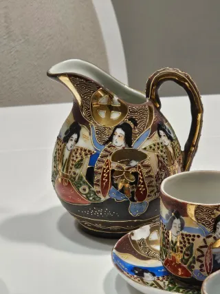 Juego de café chino porcelana