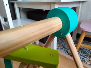 Gimnasio de actividades para bebé de madera